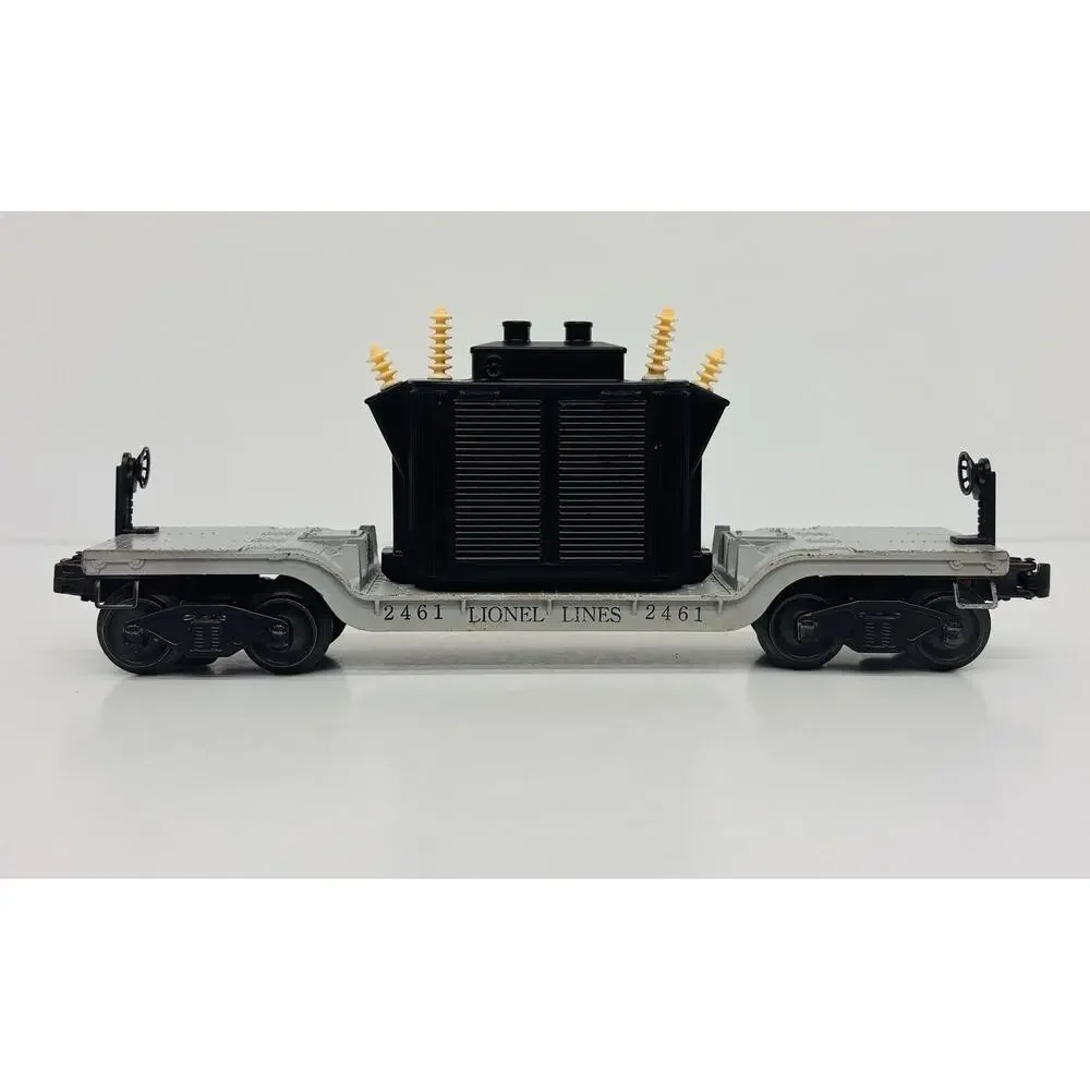 Lionel Postwar Depressed Transformer Flat Car 2461 w/ Original Box